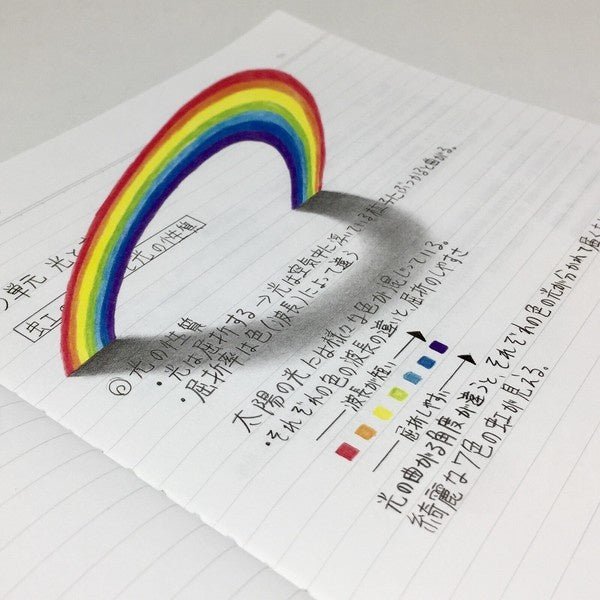 Optical Illusion Trick Notebook NOUTO / nouto - bungu