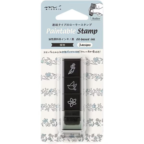 Paintable Stamp Roller / Midori DESIGNPHIL - bungu