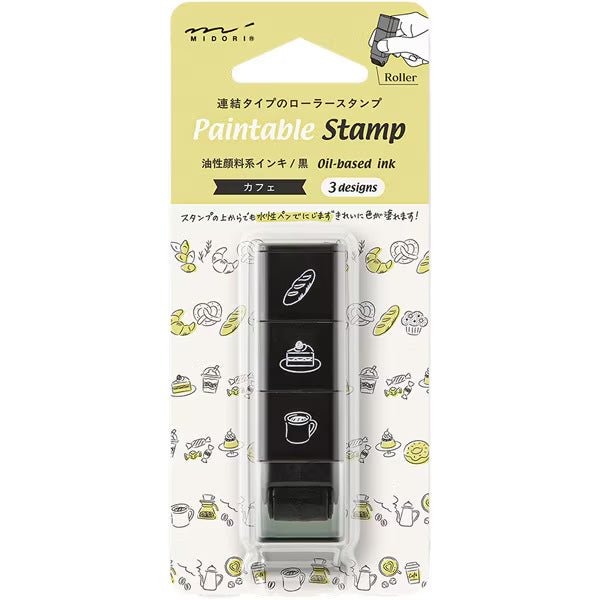 Paintable Stamp Roller / Midori DESIGNPHIL - bungu