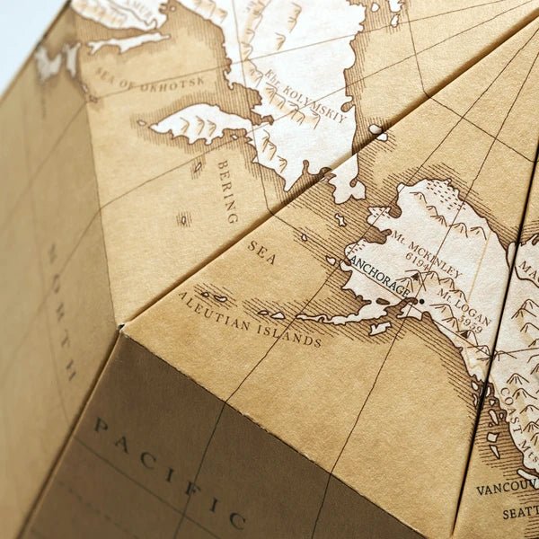 Paper Globe Assembling Kit / Marumo Printing Stationery - bungu