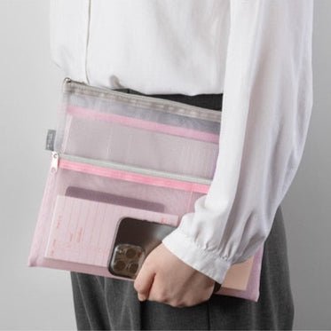 Pen and Tool Mesh Pouch / Midori DESIGNPHIL - bungu