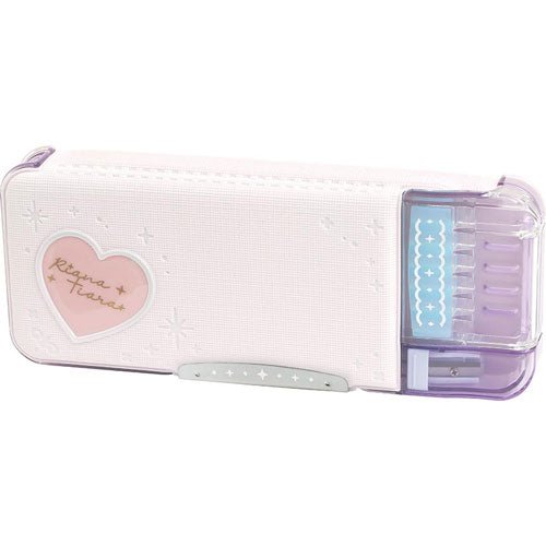 Pencil Check Double-Sided Pencil Case W Sheet Reinforcement Riana Tiara / Sonic - bungu