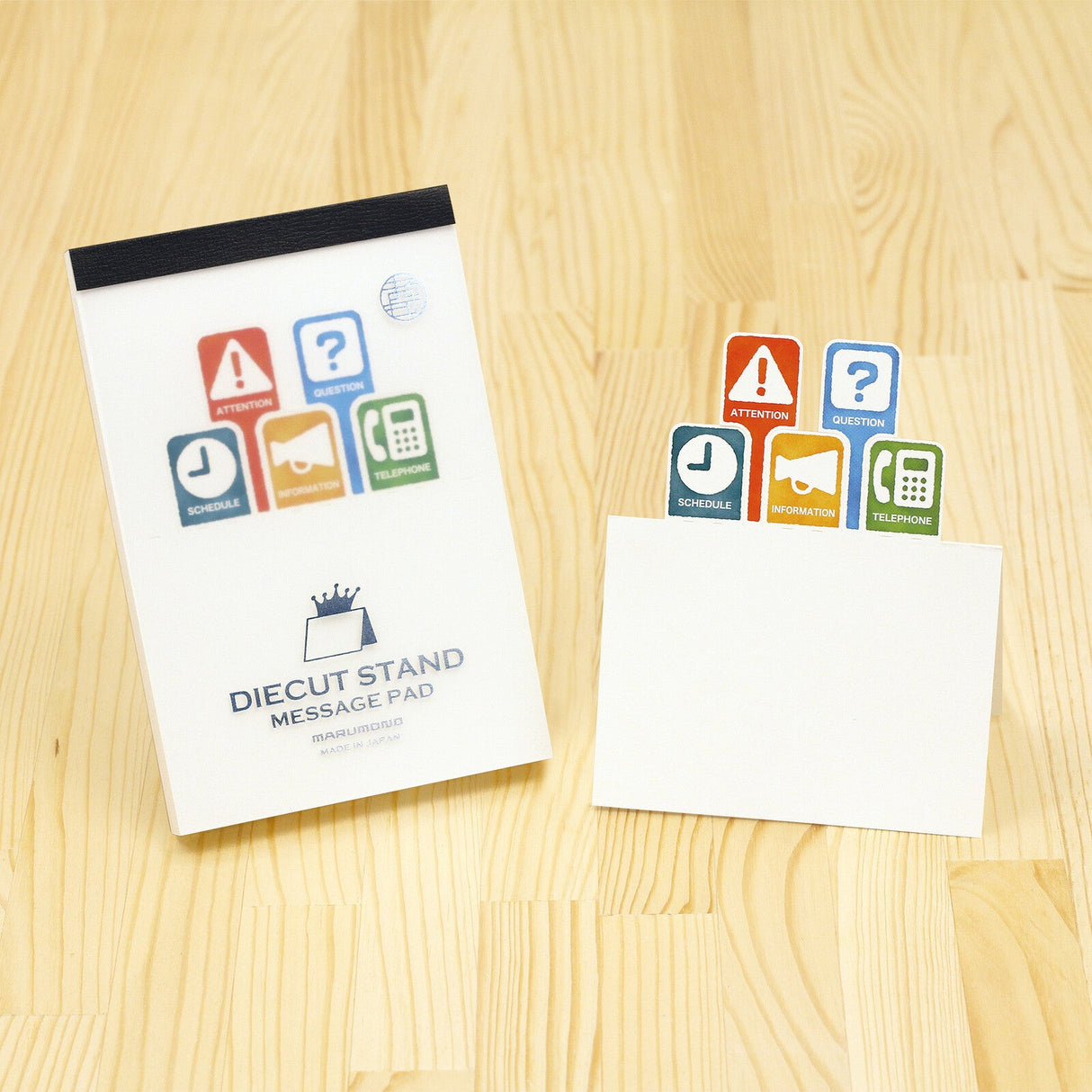 Pop - Up Die - Cut Stand Memo Pad / Marumo Printing - bungu