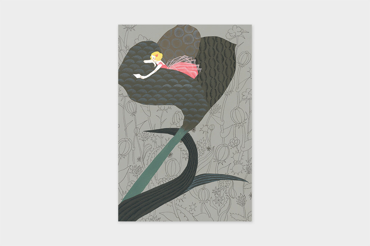 Art Touch Iwagami Ayako Postcards / TOUCH & FLOW