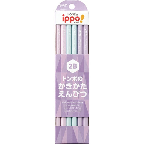ippo! Kakikata Writing Wooden Pencil Plain / Tombow