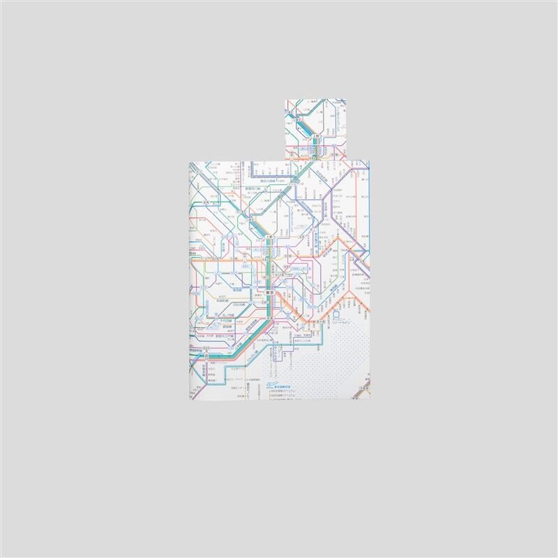 Railway Route Map Book Cover / Tokyo Cartographic - bungu