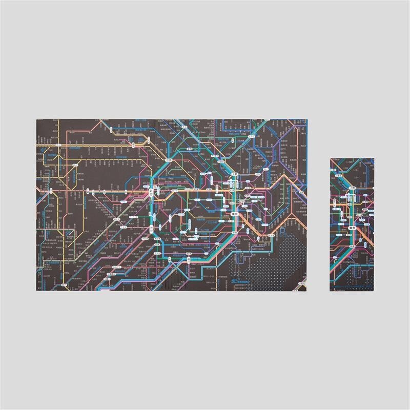 Railway Route Map Book Cover / Tokyo Cartographic - bungu