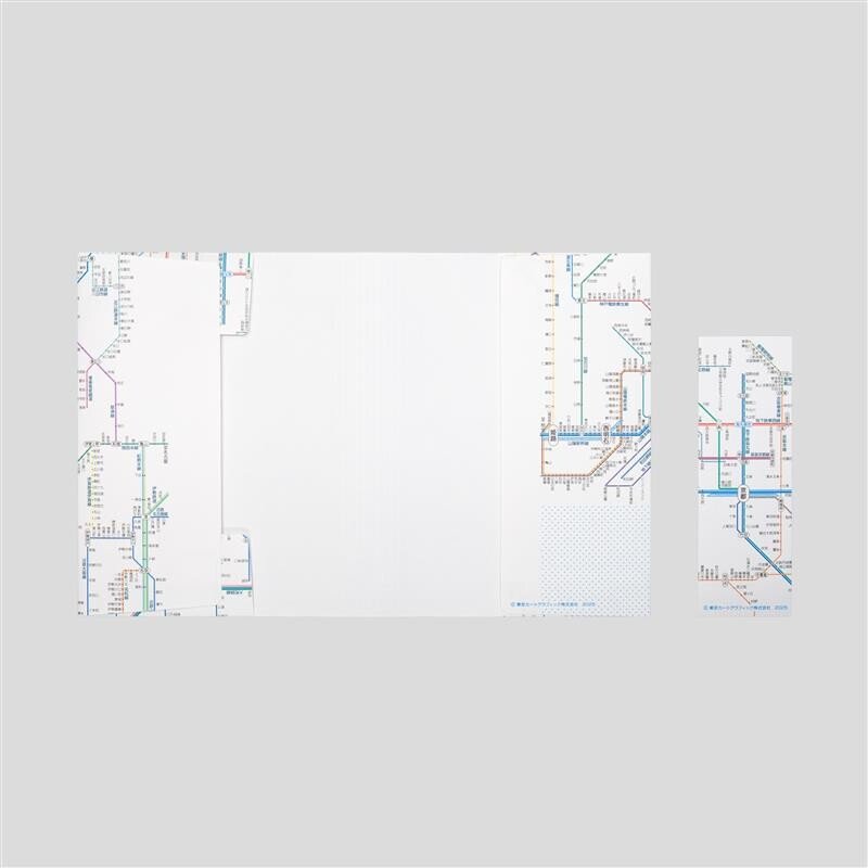 Railway Route Map Book Cover / Tokyo Cartographic - bungu