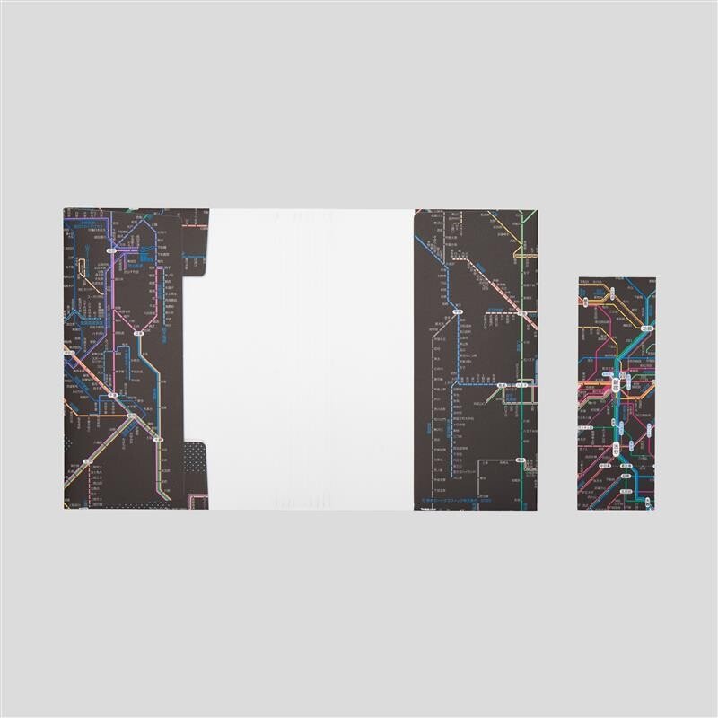 Railway Route Map Book Cover / Tokyo Cartographic - bungu