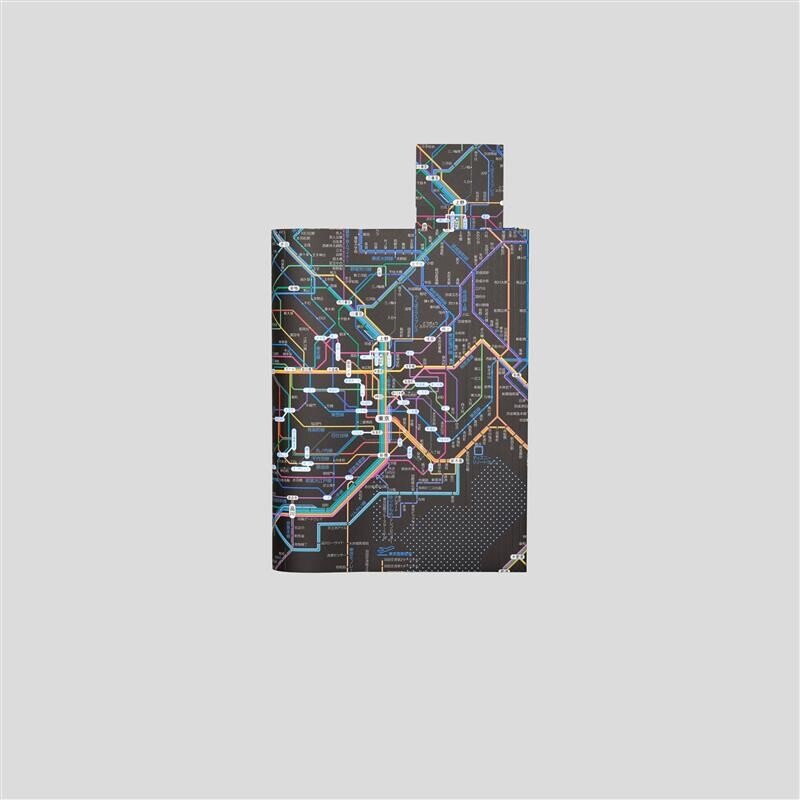 Railway Route Map Book Cover / Tokyo Cartographic - bungu