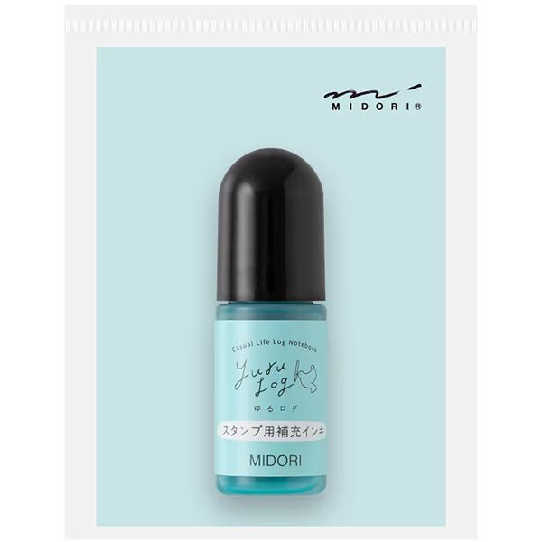 Refill Ink for Yuru Log Stamp / Midori DESIGNPHIL - bungu