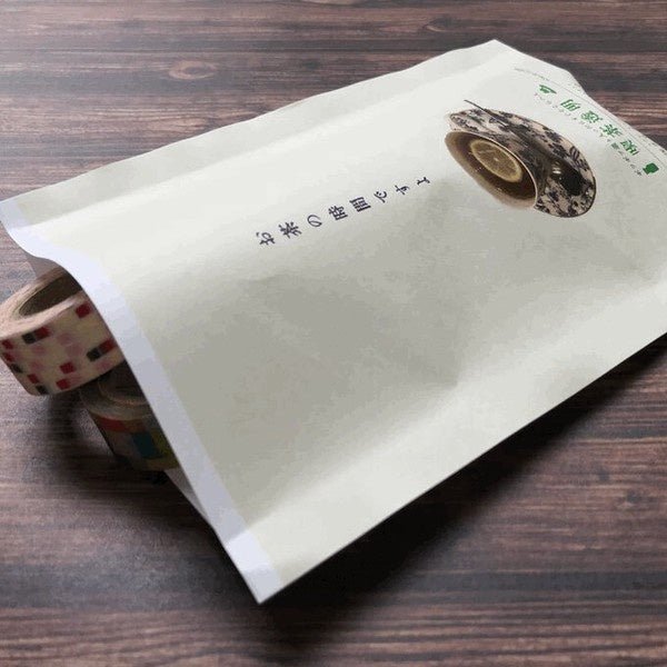Retro Flat Paper Bags 10 - Pack / Kinokosya - bungu