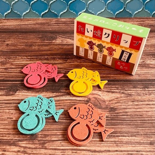 Retro Paper Clips 8 - Pack / Kinokosya - bungu