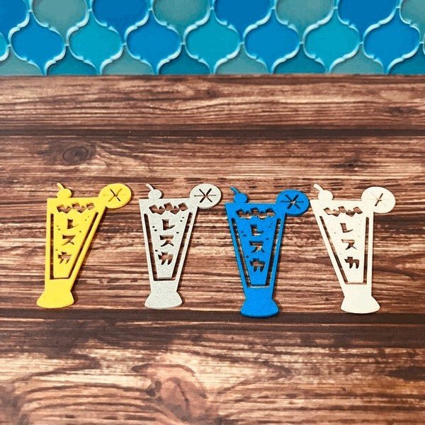 Retro Paper Clips 8 - Pack / Kinokosya - bungu