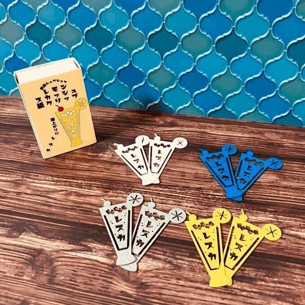 Retro Paper Clips 8 - Pack / Kinokosya - bungu