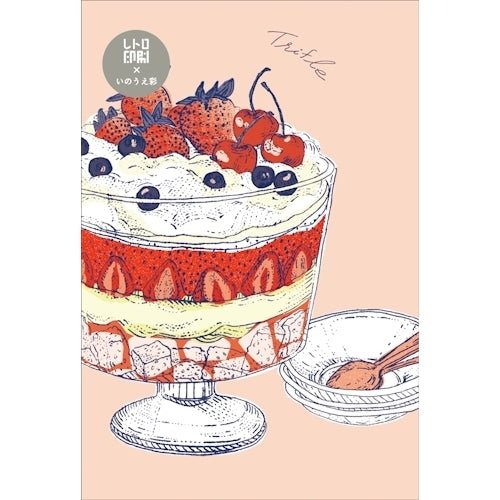Retro Print Postcard Sweets Series / Furukawashiko - bungu