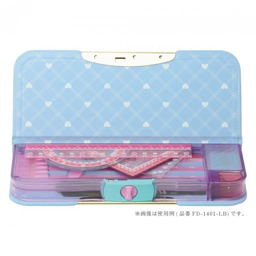 Riana Tiara Al-Lock Pencil Case Double-Sided Slim Princess / Sonic - bungu