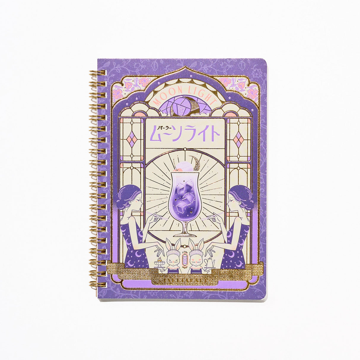 ROKKAKU × ob1toy Retro Post Foil - Stamped B6 Ring Notebook / ROKKAKU - bungu