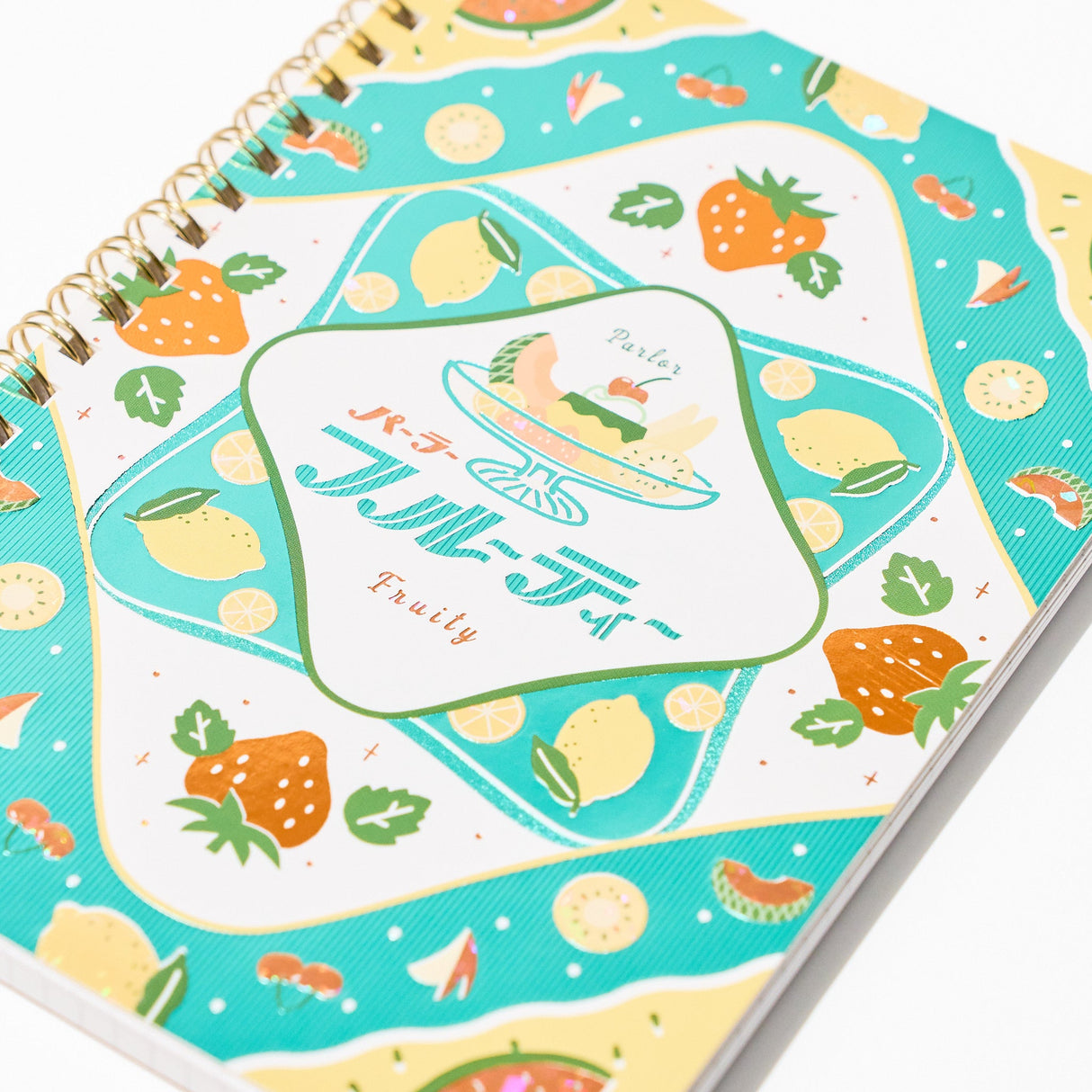 ROKKAKU × ob1toy Retro Post Foil - Stamped B6 Ring Notebook / ROKKAKU - bungu