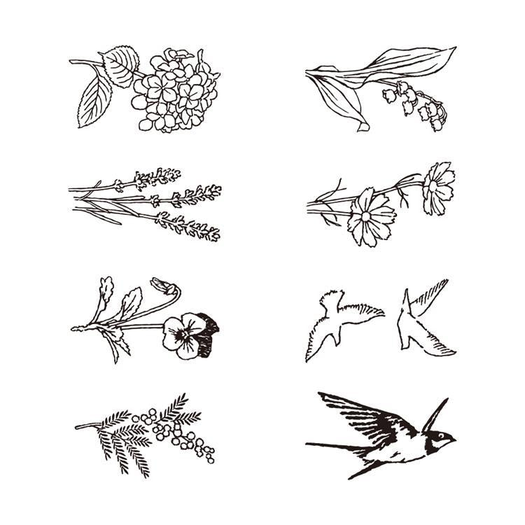 Rotary Dial Paintable Stamp / Midori DESIGNPHIL - bungu