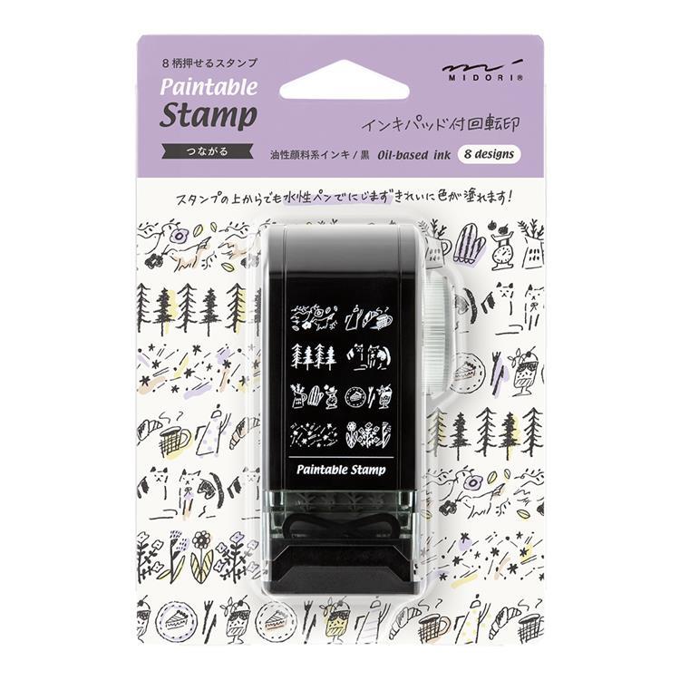 Rotary Dial Paintable Stamp / Midori DESIGNPHIL - bungu