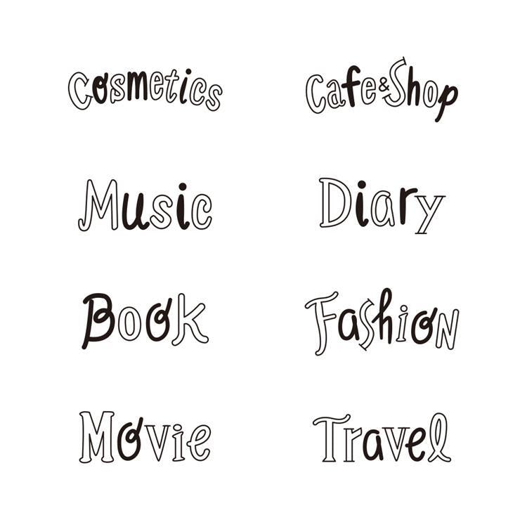 Rotary Dial Paintable Stamp / Midori DESIGNPHIL - bungu