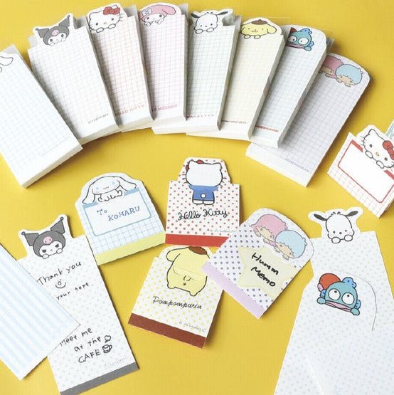Sanrio 3 - Way Memo Pad / Epoch Chemical - bungu