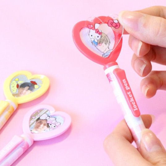 Sanrio Heart Locket Ballpoint Pen / Epoch Chemical - bungu