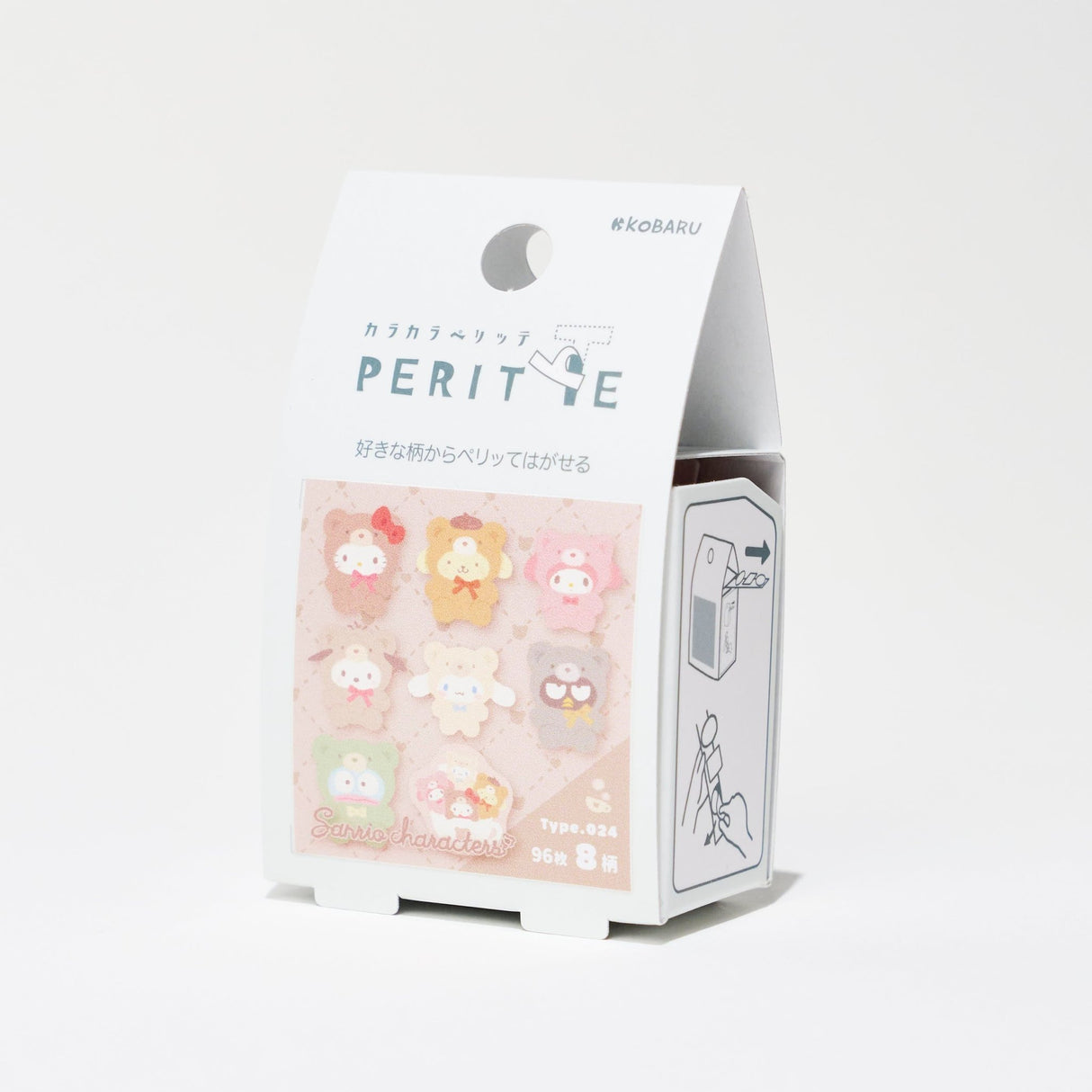 Sanrio Karakara Pelitte Roll Sticker / Epoch Chemical - bungu