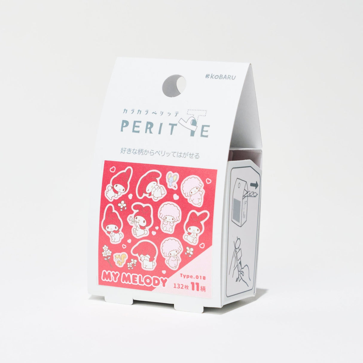 Sanrio Karakara Pelitte Roll Sticker / Epoch Chemical - bungu