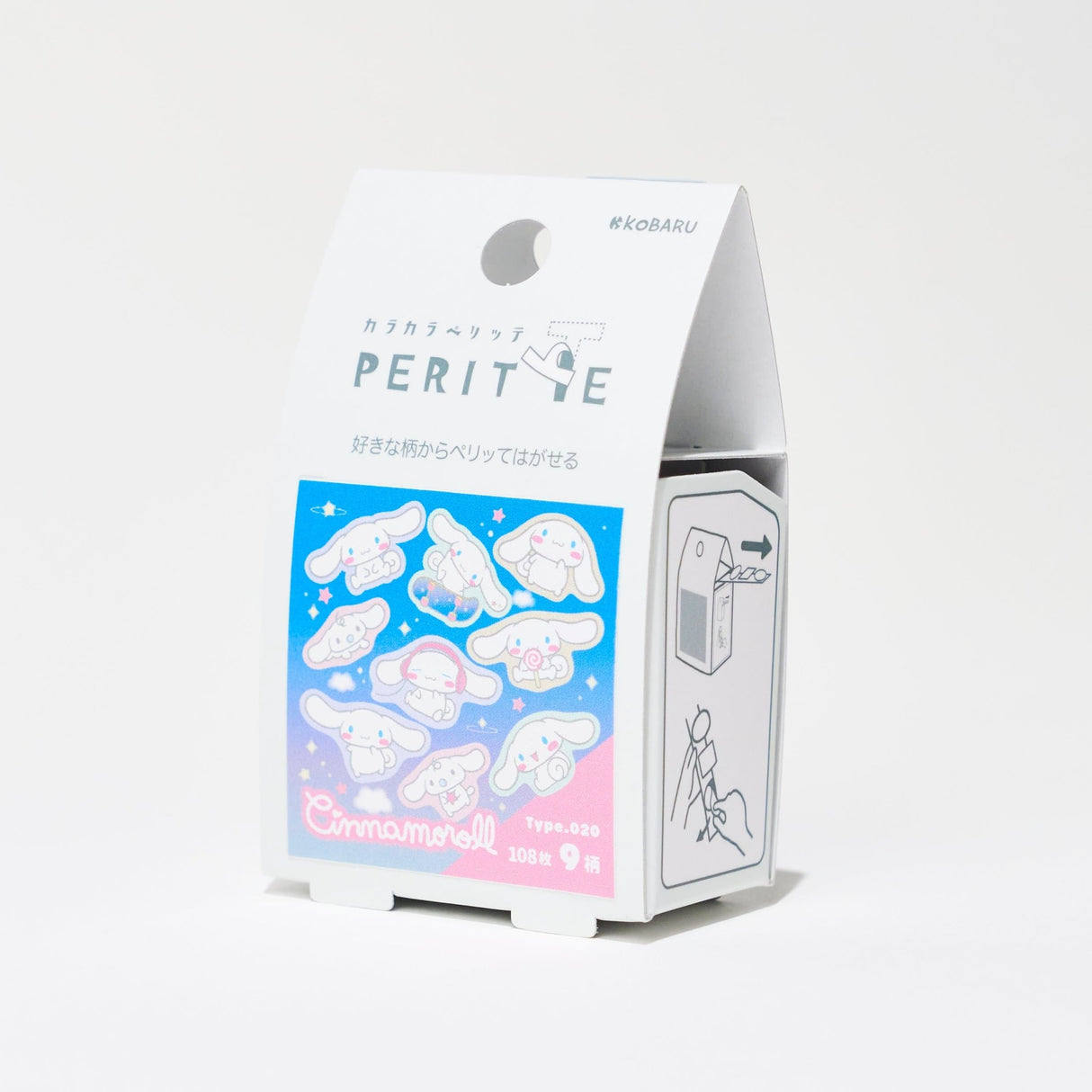 Sanrio Karakara Pelitte Roll Sticker / Epoch Chemical - bungu