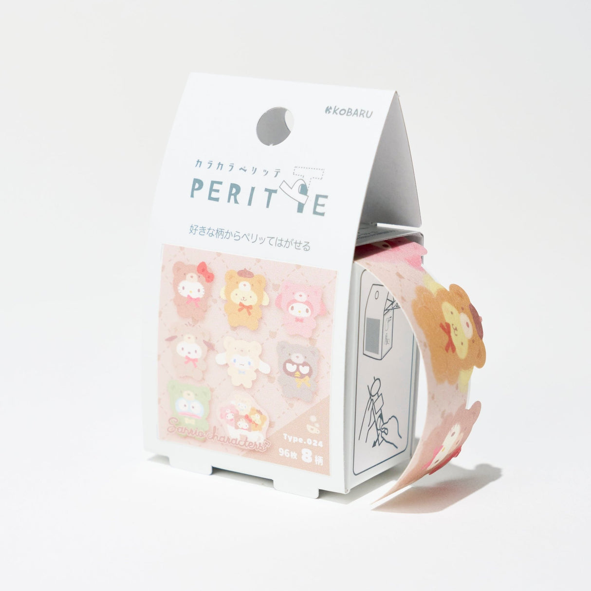 Sanrio Karakara Pelitte Roll Sticker / Epoch Chemical - bungu