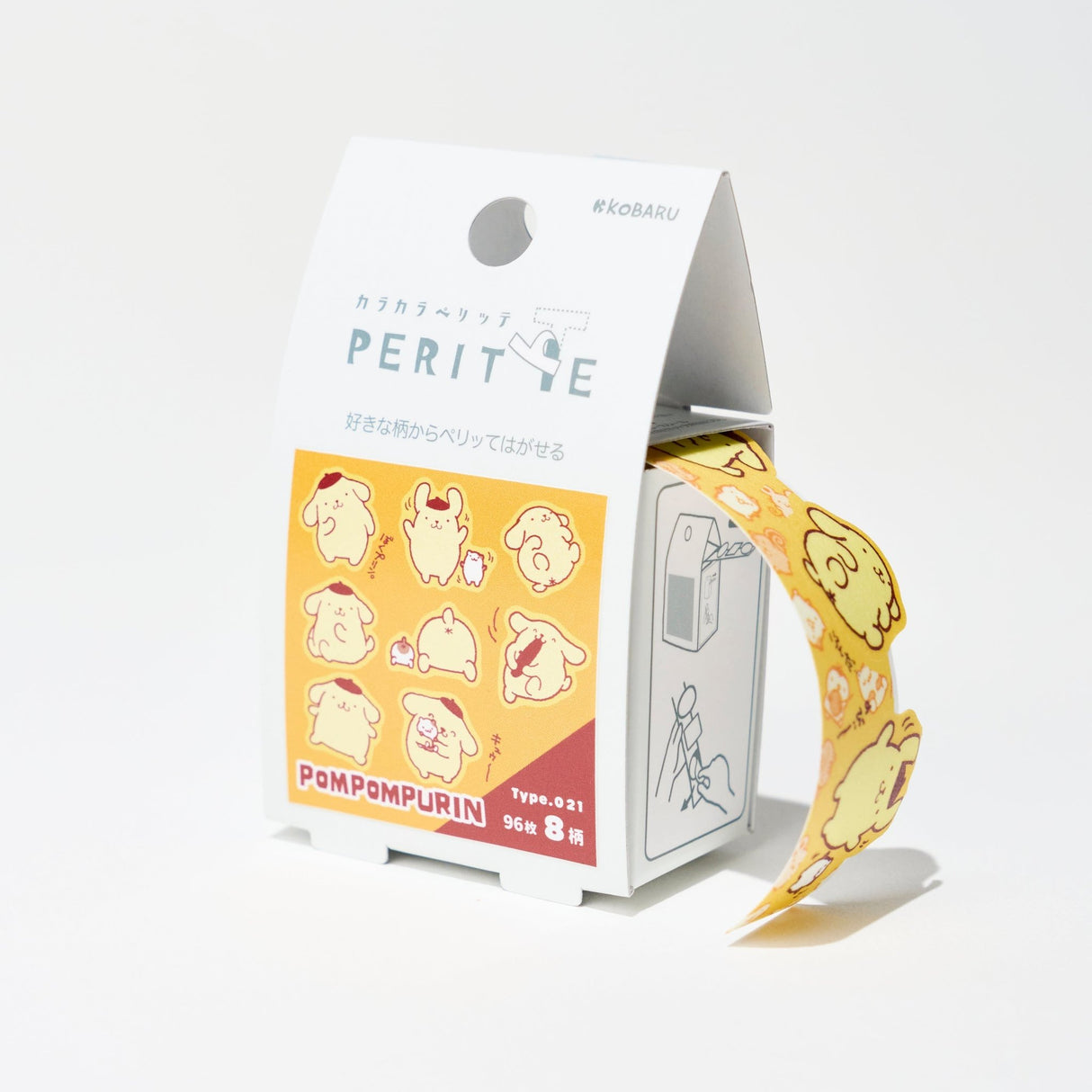 Sanrio Karakara Pelitte Roll Sticker / Epoch Chemical - bungu