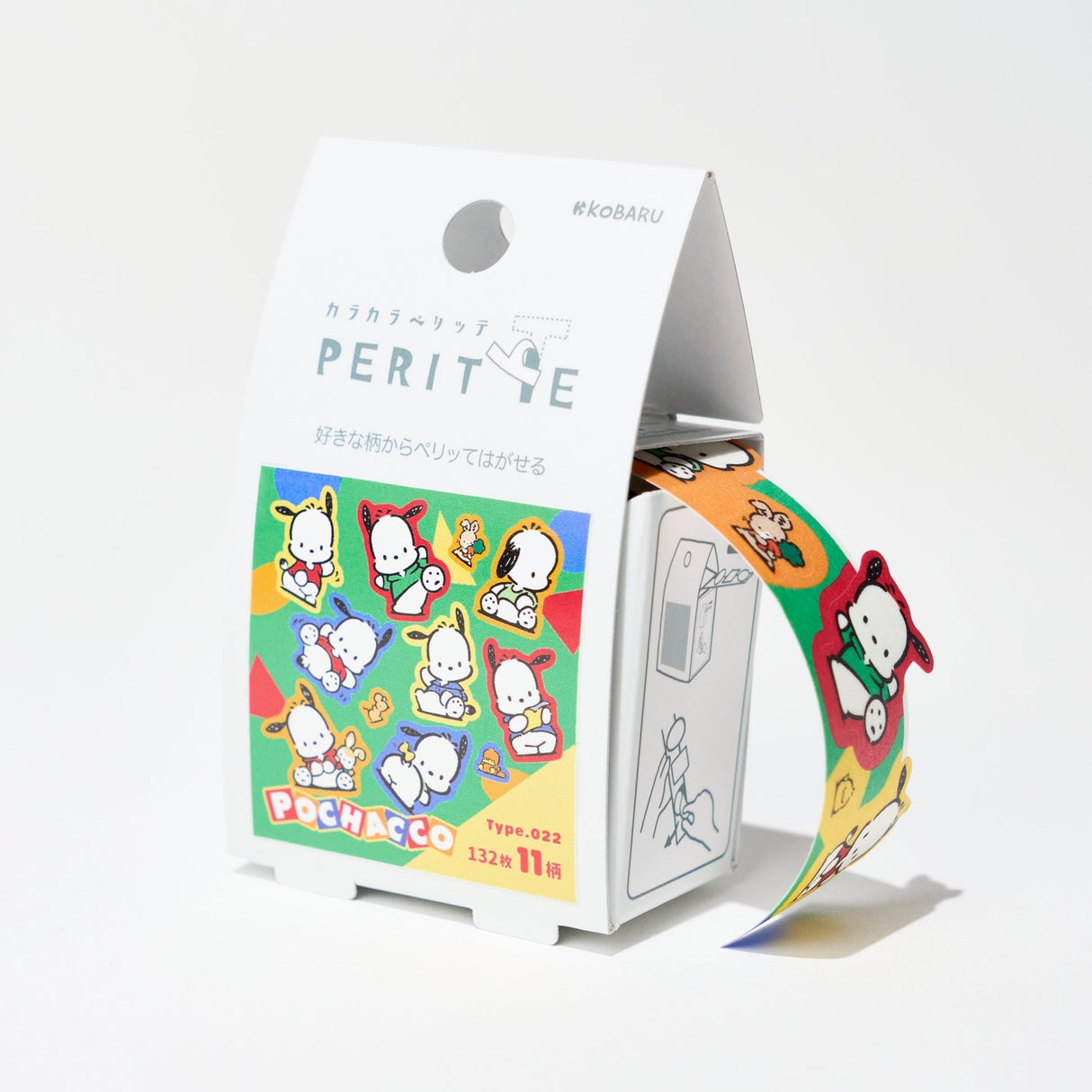 Sanrio Karakara Pelitte Roll Sticker / Epoch Chemical - bungu