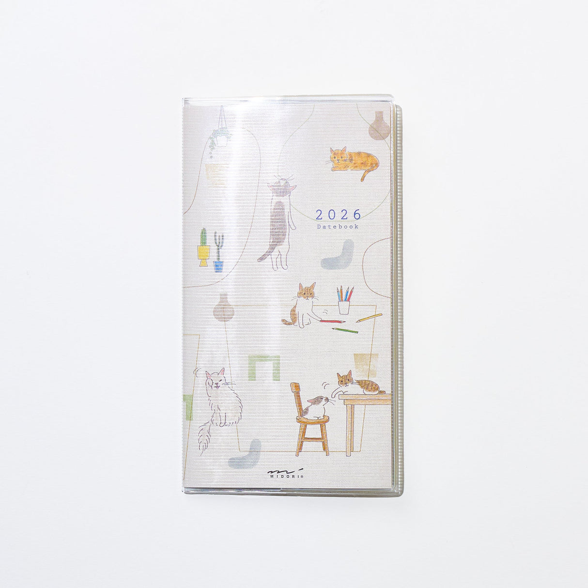 Sayo Koizumi Cat Pocket Diary 2026 / MIDORI - bungu