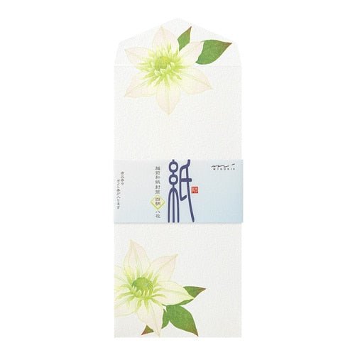 Seasons Silk - Print Envelope / Midori DESIGNPHIL - bungu