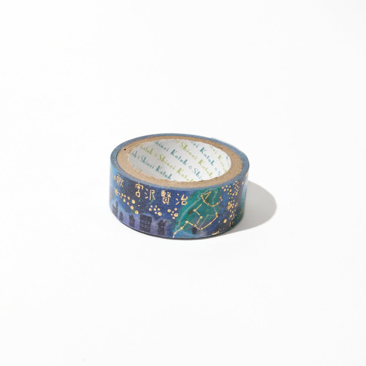 Shinzi Katoh Kirapika Masking Tape - Miyazawa Kenji Gentokan / Seal Do - bungu