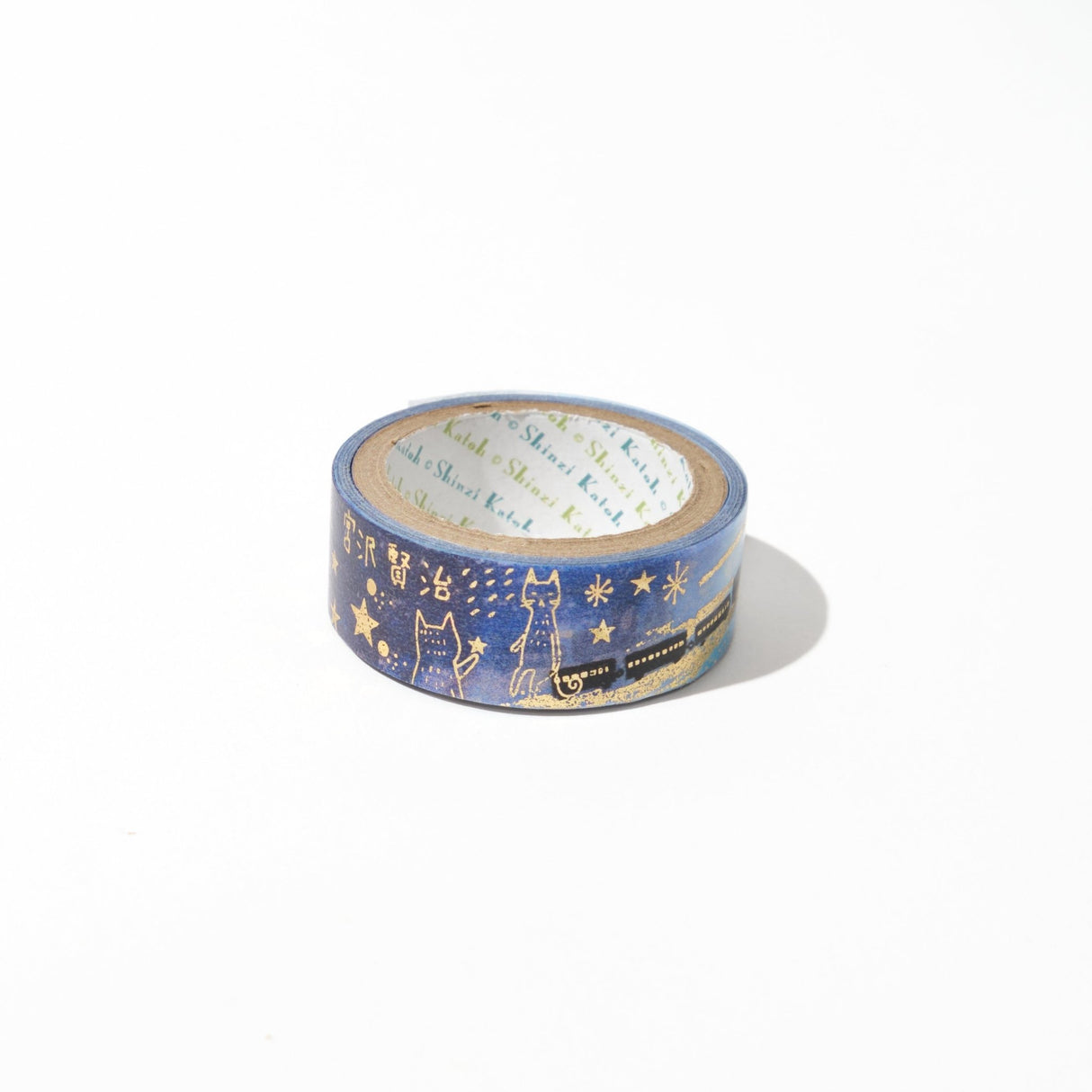 Shinzi Katoh Kirapika Masking Tape - Miyazawa Kenji Gentokan / Seal Do - bungu