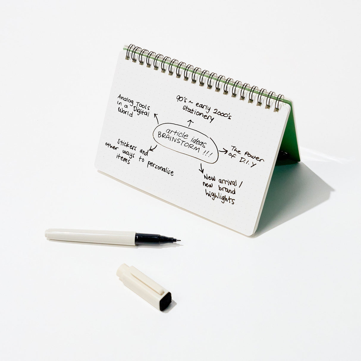 SHIROita Hybrid Whiteboard Notebook / Gakken Sta:Ful - bungu