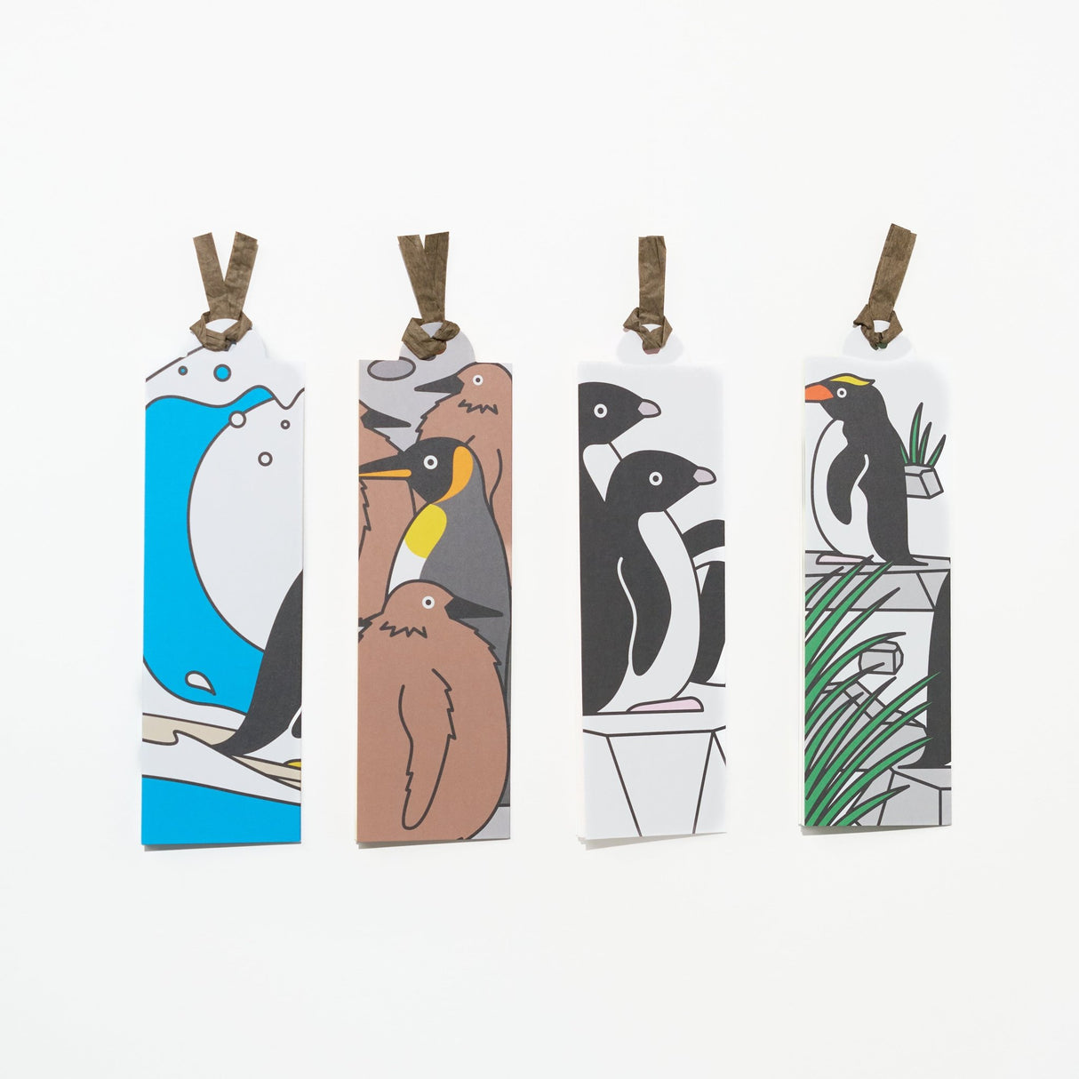Shirori Note Bookmark Penguin / archshop - bungu