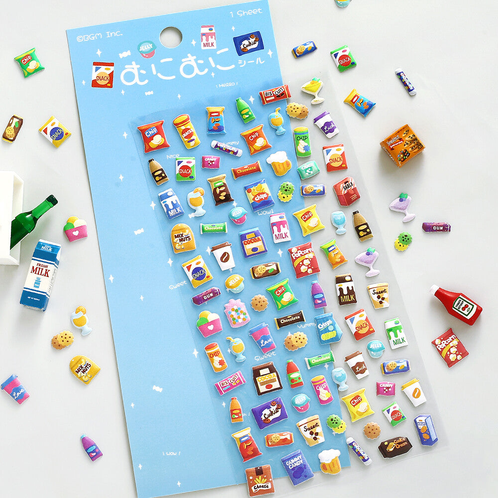 Munimuni 3D Sheet Sticker Vol.2 / BGM