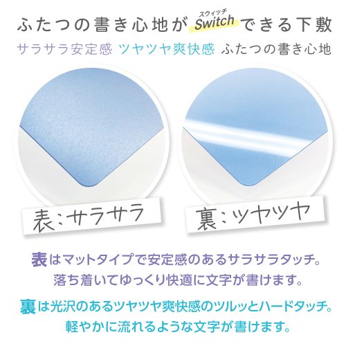 Sorairo Sky Color Dual - Sided Desk Pad / KYOEI PLASTIC - bungu