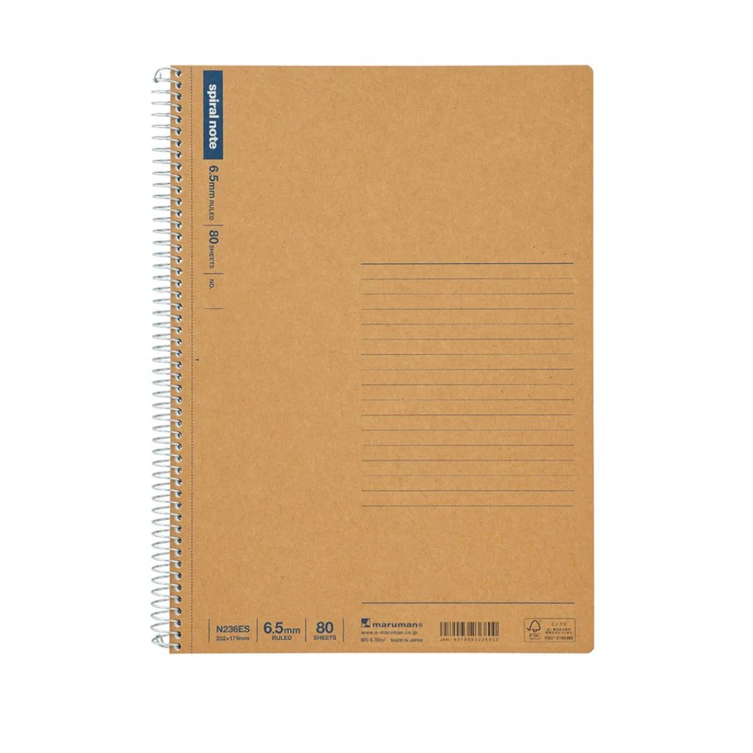 Spiral Note BASIC Notebook / maruman - bungu