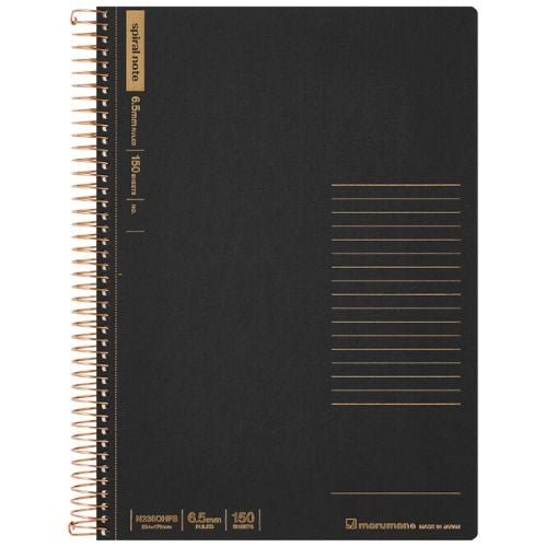 Spiral Notebook Basic 150 Pages / Maruman - bungu