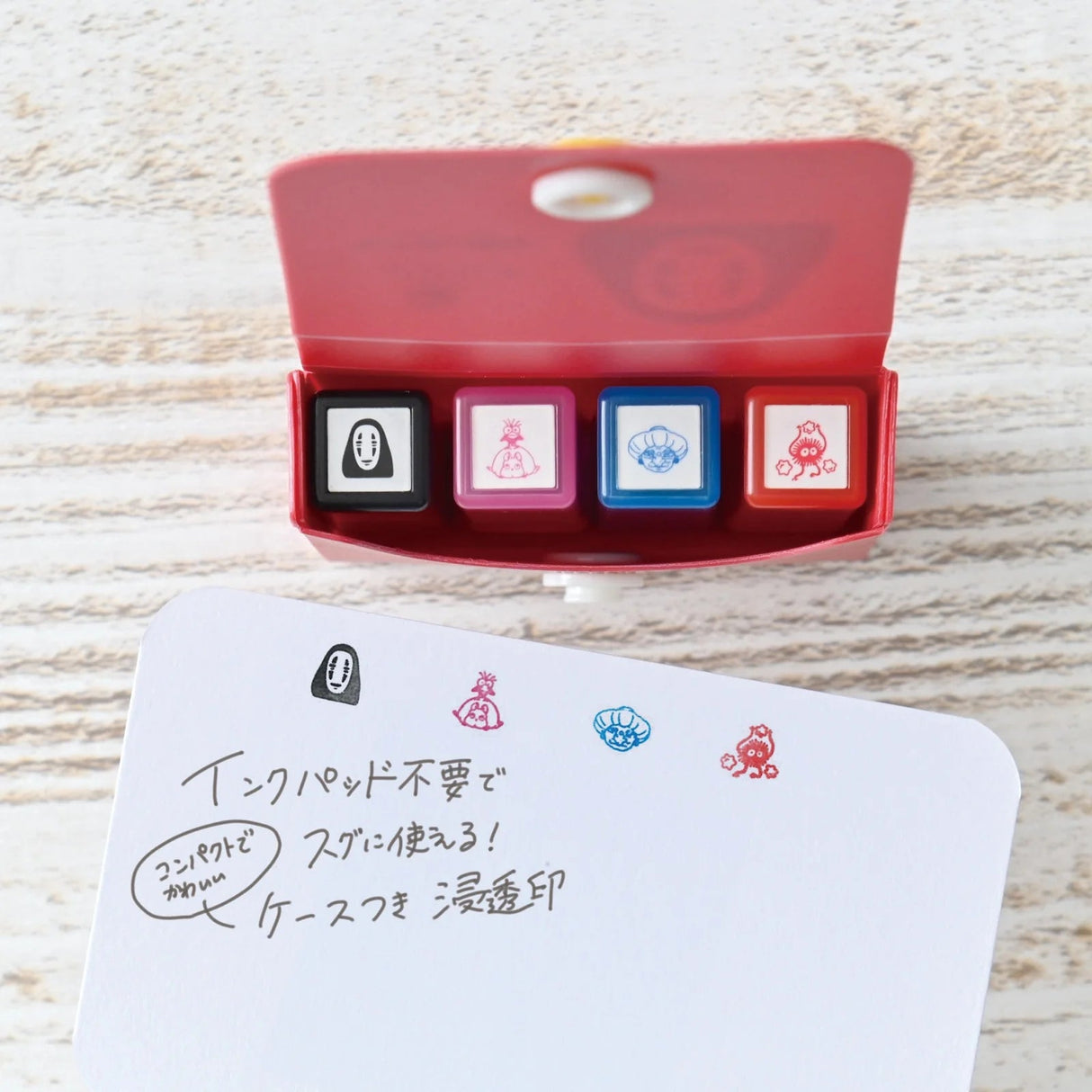 "Spirited Away" Mini Mini Stamp / Beverly - bungu
