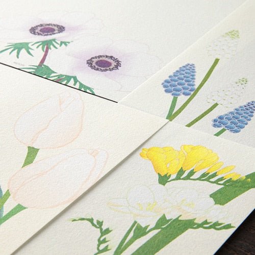 Spring Letter Paper Pad / Midori DESIGNPHIL - bungu