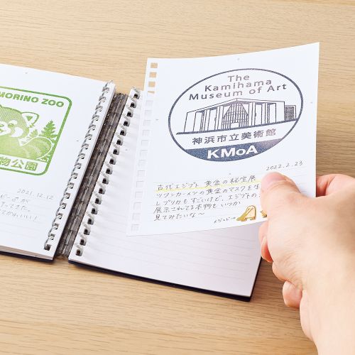 Stamp Note A6 Ring Binder / LIHIT LAB - bungu