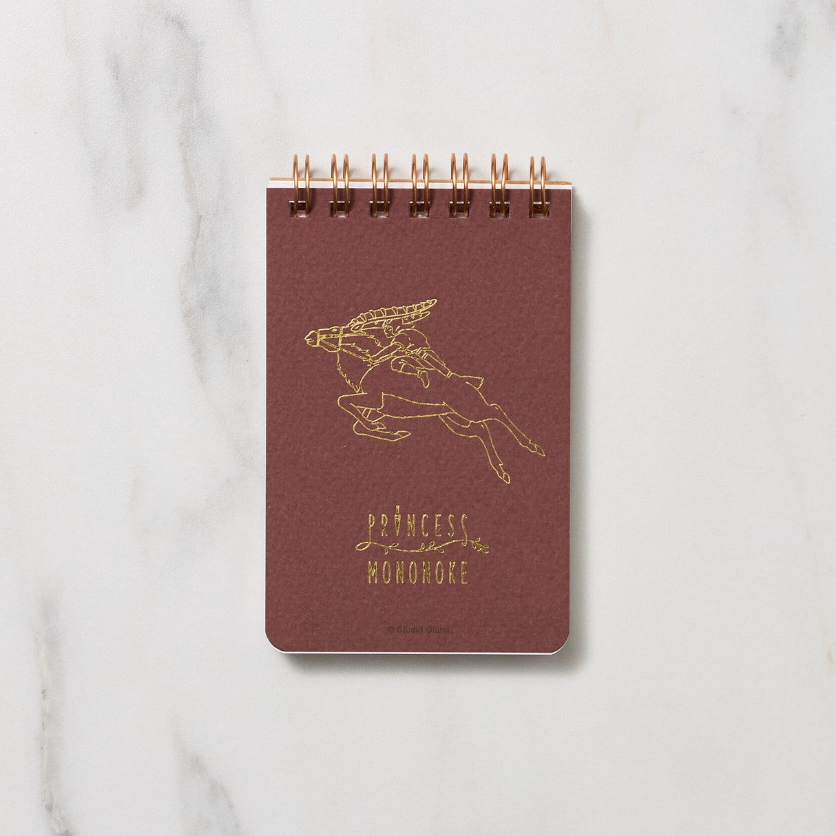 Studio Ghibli Foil Mini Ring Notebook / Movic - bungu