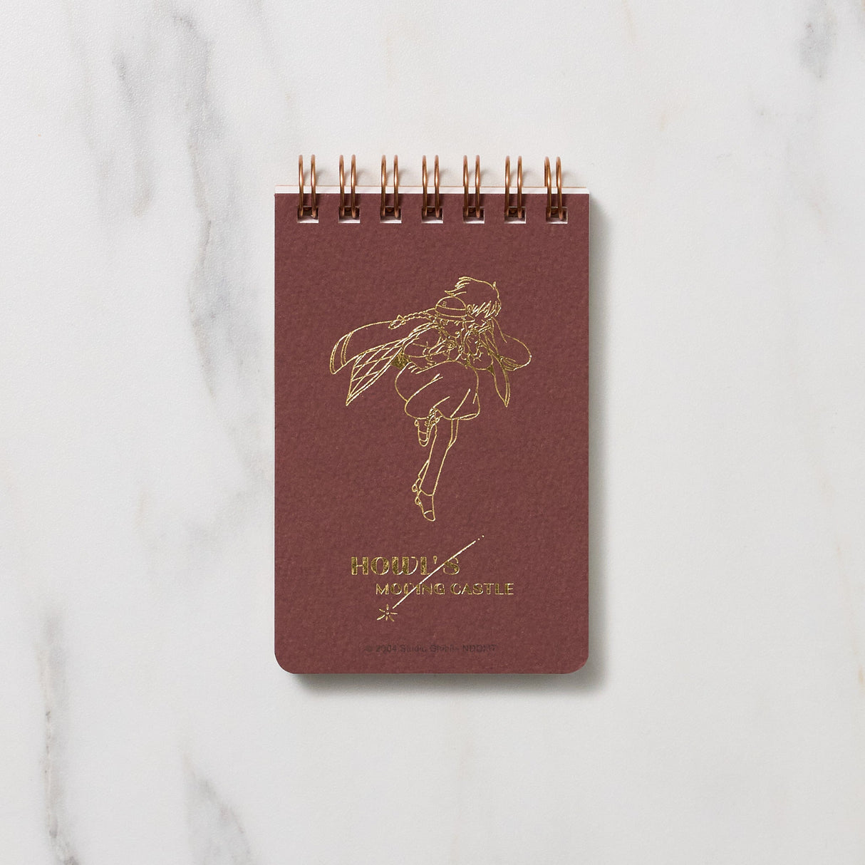 Studio Ghibli Foil Mini Ring Notebook / Movic - bungu