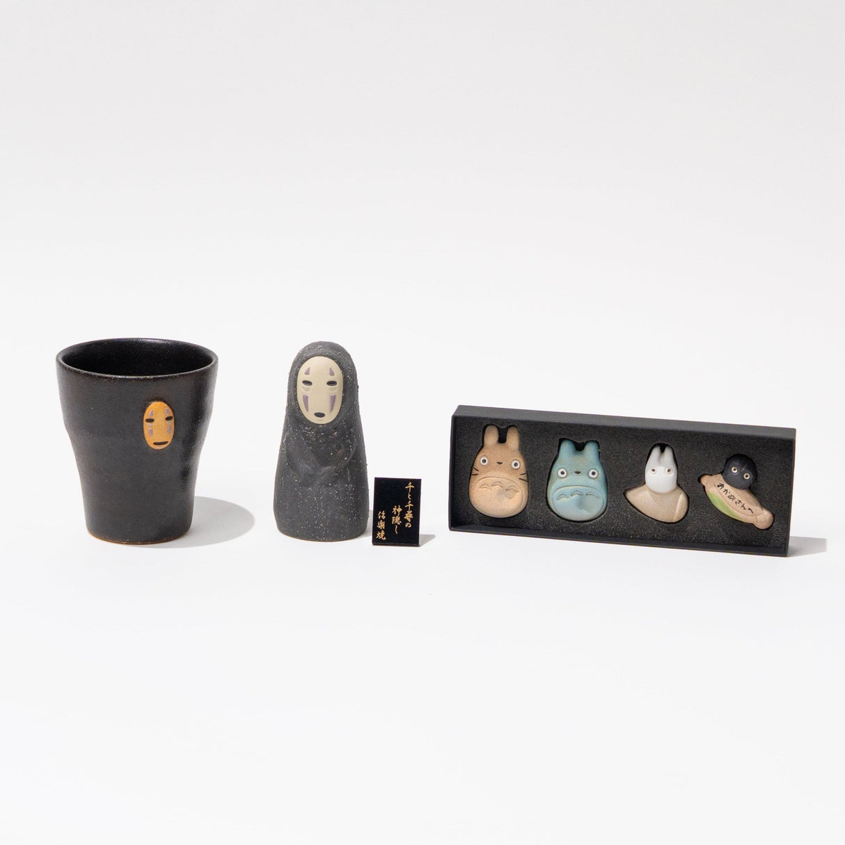 Studio Ghibli No Face Kitchenware Bundle / Meizan Kiln - bungu